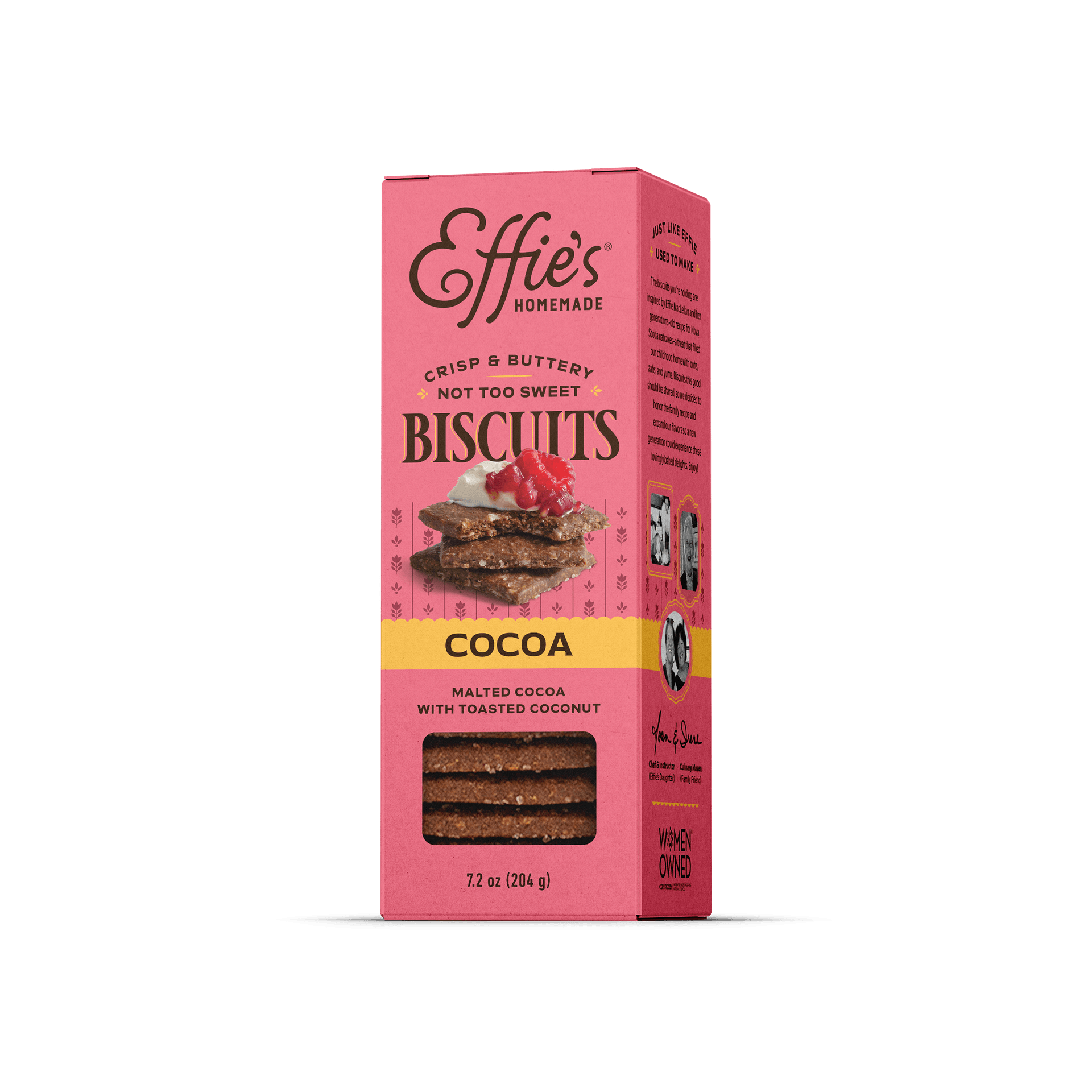 Effie's Cocoa Biscuits 7.2 oz