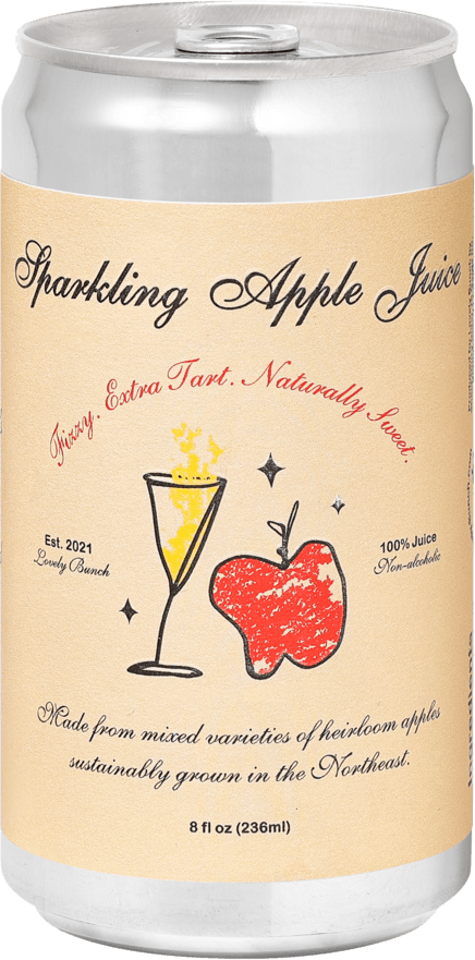 Lovely Bunch Sparkling Apple Juice 8oz